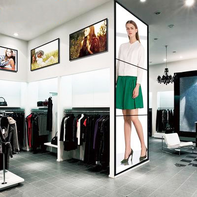 Shopping mall large advertising display