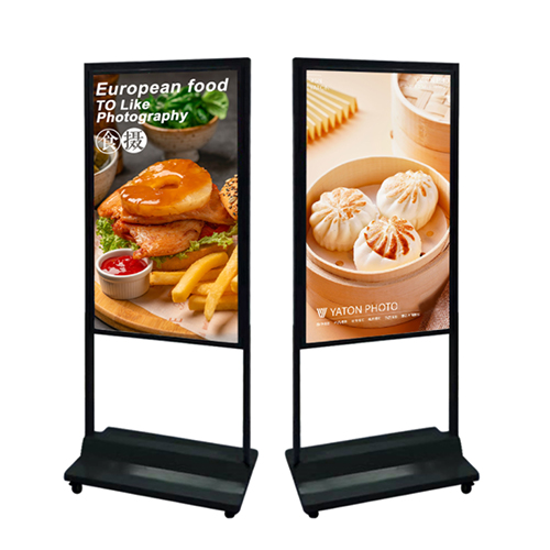 Double Sided Floor-Standing Window Facing Display – Commercial Standard